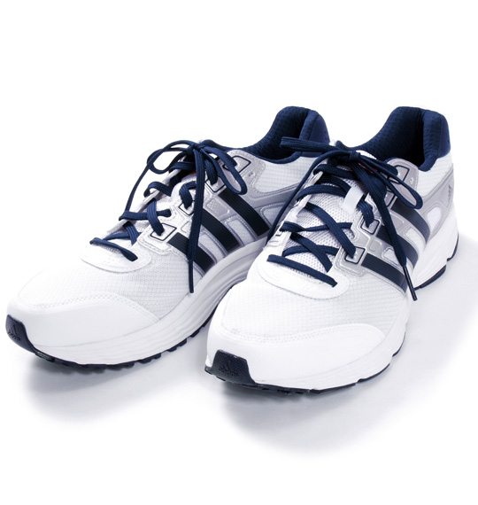 adidas スニーカー(Hyper Gateway 4E) ホワイト×ネイビー