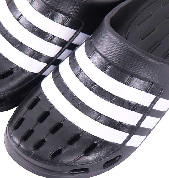 adidas サンダル(デュラモ クロッグ) ブラック