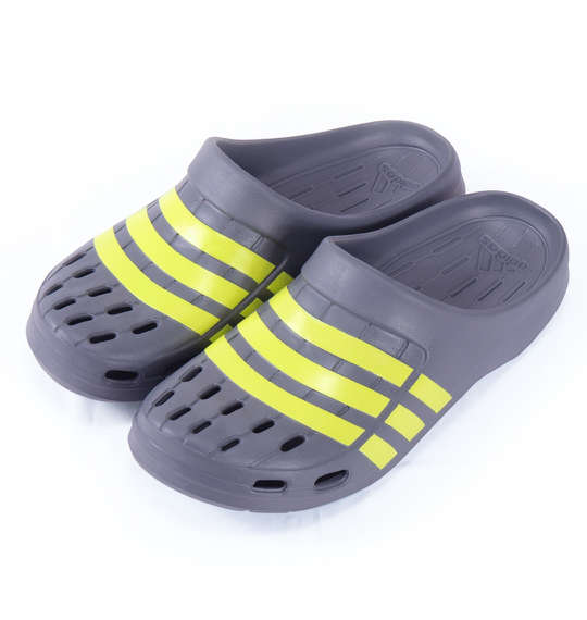 adidas サンダル(デュラモ クロッグ) グレー
