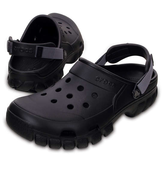crocs サンダル(オフロードスポーツクロッグ) ブラック×グラファイト