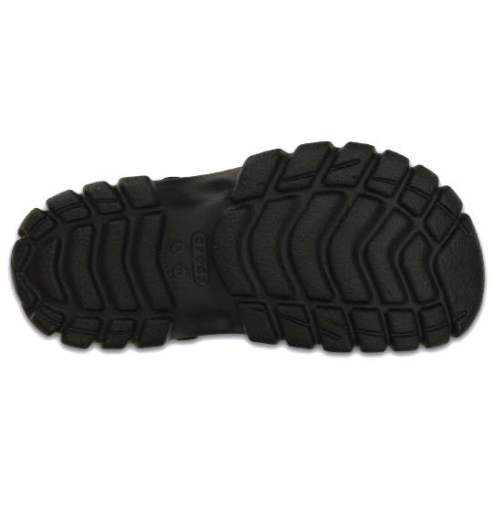 crocs サンダル(オフロードスポーツクロッグ) ブラック×グラファイト