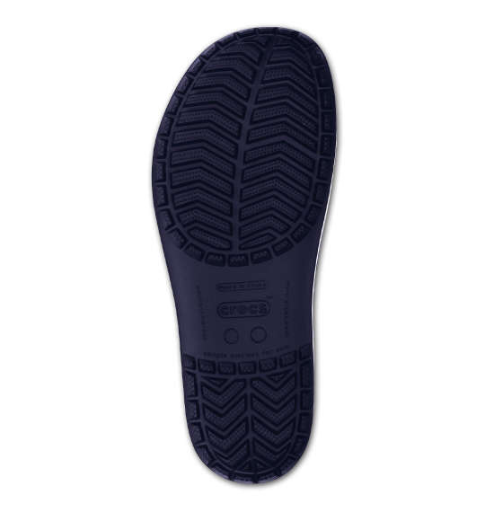 crocs サンダル(クロックバンドTMロープロスライド) ネイビー