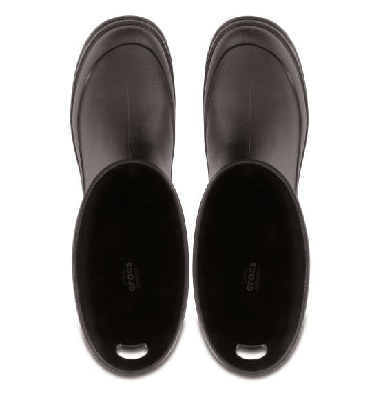 crocs ブーツ(オールキャストレインブーツメン) ブラック×ブラック