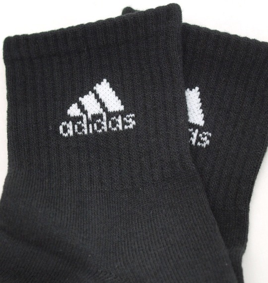 adidas ソックス ブラック