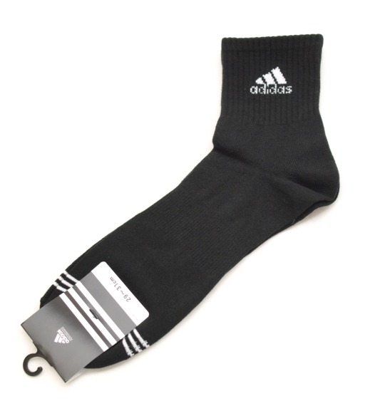 adidas ソックス ブラック