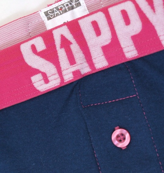 SAPPY リブニットトランクス ネイビー