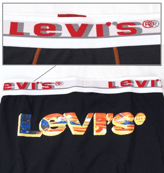 Levi's ニットトランクス（ボクサータイプ） ブラック