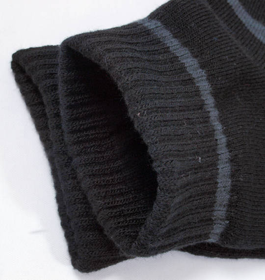  グラデボーダー柄ソックス ブラック