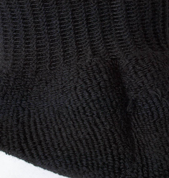  グラデチェッカー柄ソックス ブラック