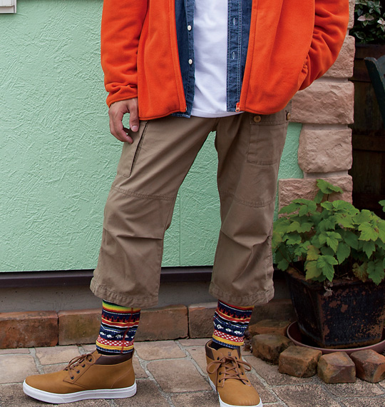 Levi's ミックスボーダープリントタイツ イエロー系