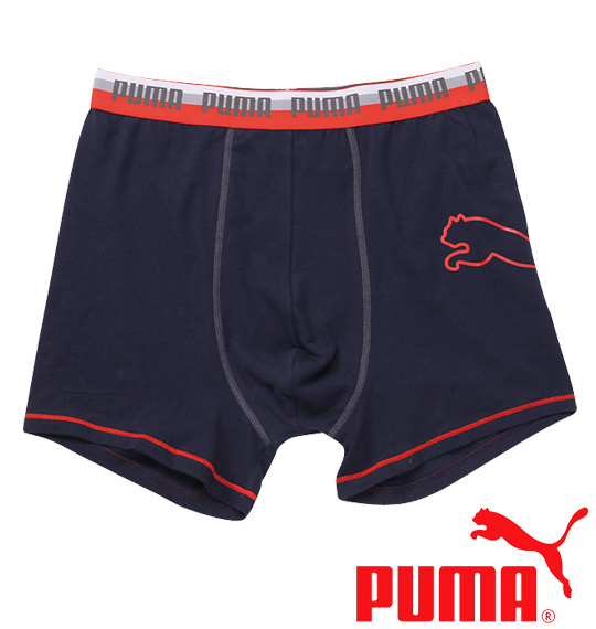 PUMA CATプリントボクサーパンツ ネイビー
