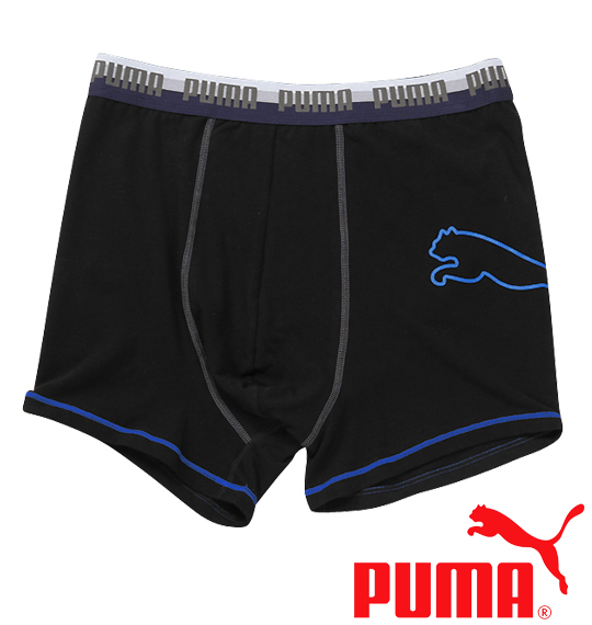 PUMA CATプリントボクサーパンツ ブラック