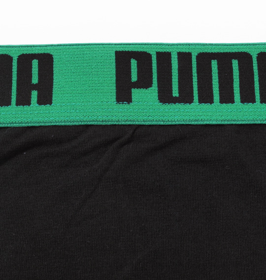 PUMA サイドドットCATプリントボクサーパンツ ブラック