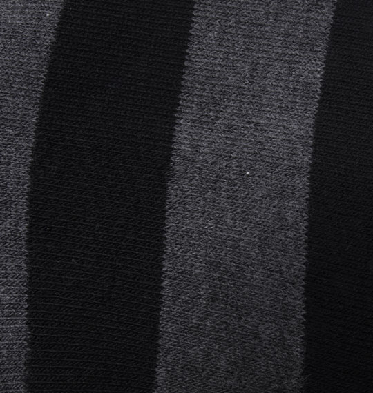  ラガーボーダーソックス ブラック