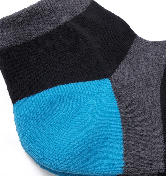  ラガーボーダーソックス ブラック