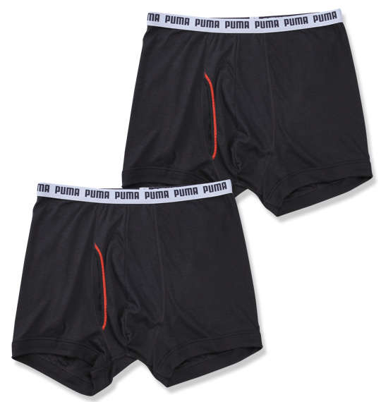 PUMA 2P DRYボクサーパンツ ブラック