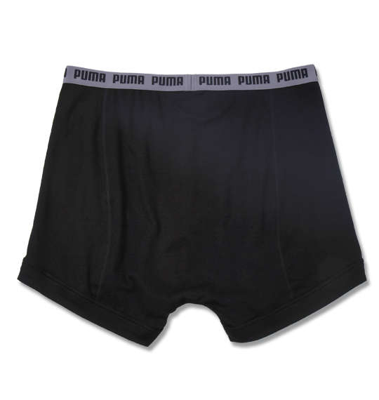 PUMA 2P DRYボクサーパンツ ブラック