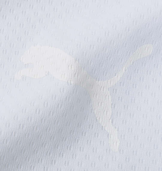 PUMA DRYメッシュスリーブレス ホワイト