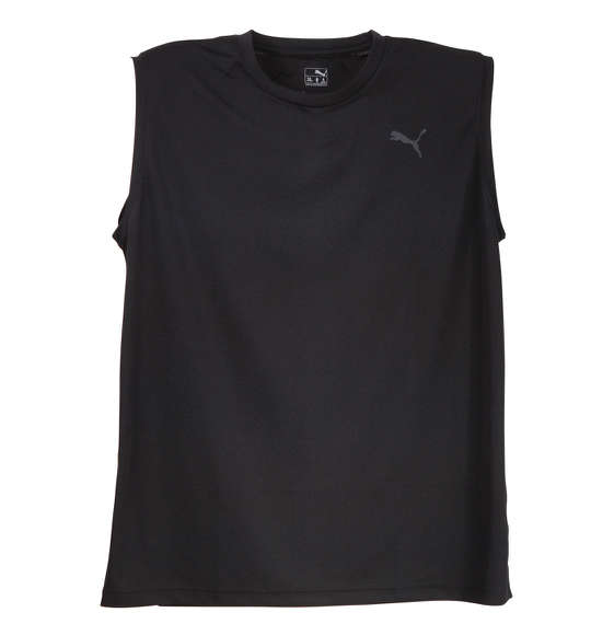 PUMA DRYメッシュスリーブレス ブラック