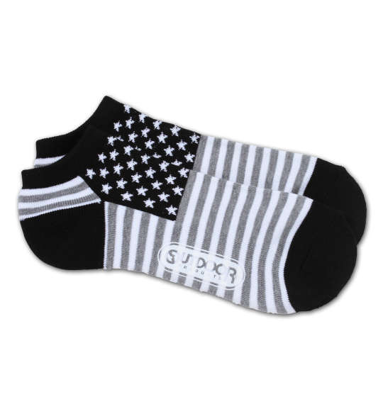 OUTDOOR PRODUCTS 3Pアメリカンアンクルソックス 3色ミックス