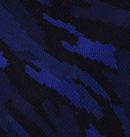  カモフラ柄アンクルソックス ネイビー