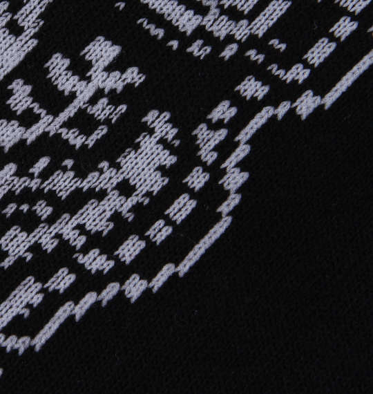  バンダナ柄アンクルソックス ブラック