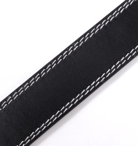  ステッチ入りベルト ブラック