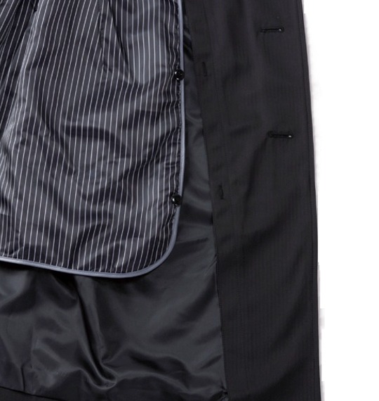 MICHIKO LONDON KOSHINO シングルトレンチコート ブラック