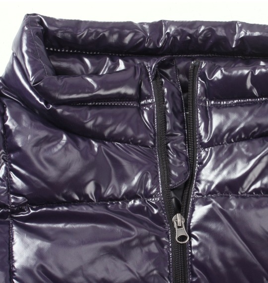 Mc.S.P ダウンジャケット パープル×ブラック