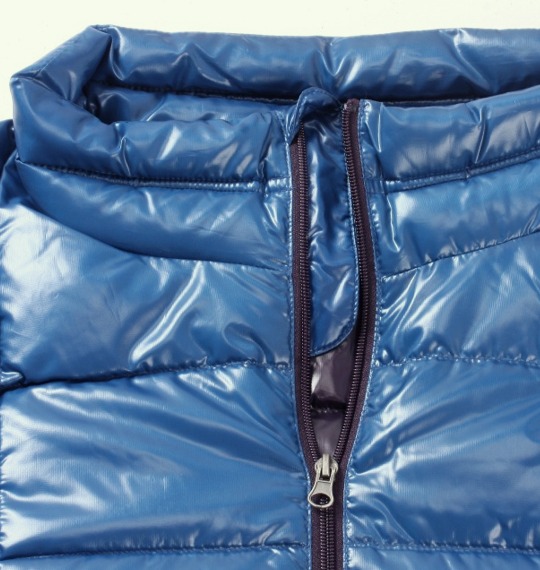 Mc.S.P ダウンジャケット ブルー×パープル