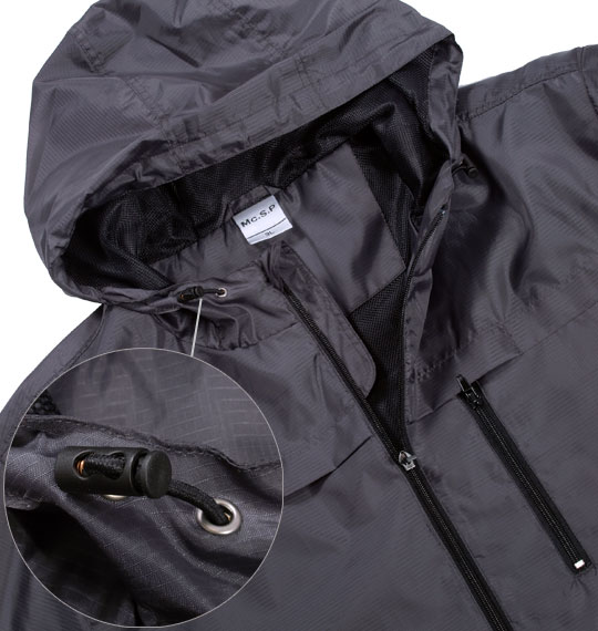 Mc.S.P ウインドブレーカー グレー