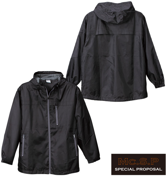 Mc.S.P ウインドブレーカー ブラック