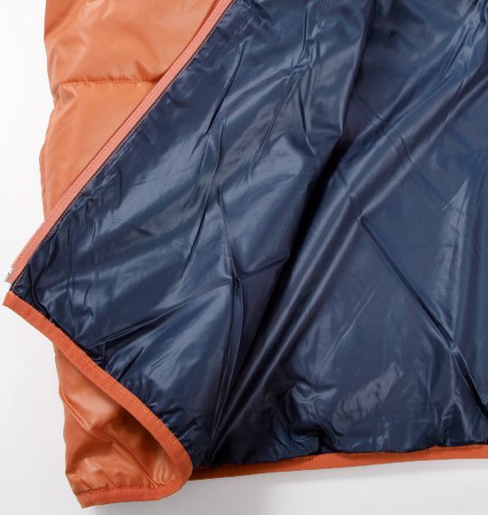OUTDOOR PRODUCTS 中綿ジャケット オレンジ×ネイビー
