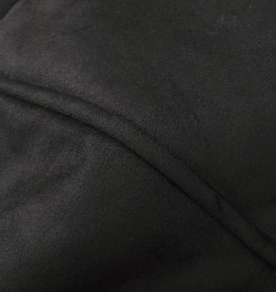 COLLINS フェイクムートンスタンドジャケット ブラック