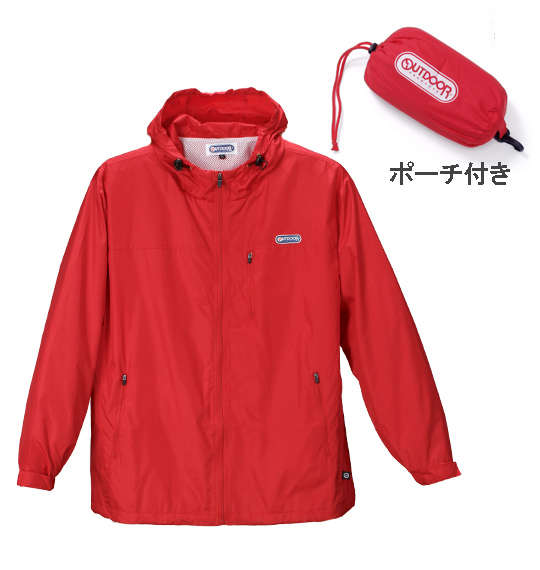 OUTDOOR PRODUCTS ウインドブレーカー レッド