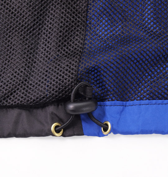 OUTDOOR PRODUCTS 切替ウインドブレーカー ブラック×ブルー