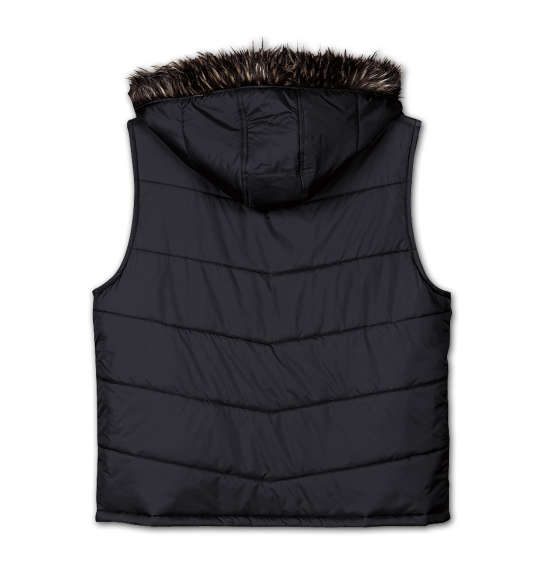 CIRCUMSTANCE 中綿ベスト ブラック