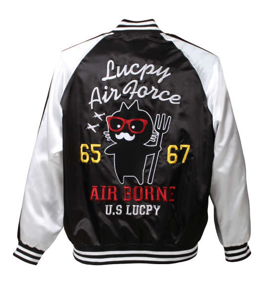 LUCPY スカジャン ブラック