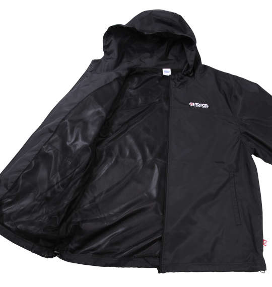 OUTDOOR PRODUCTS 裏メッシュウインドブレーカー ブラック
