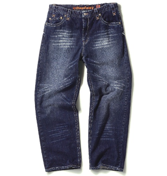 FLAGSTAFF デニムパンツ ネイビー