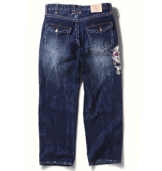 FLAGSTAFF デニムパンツ ネイビー