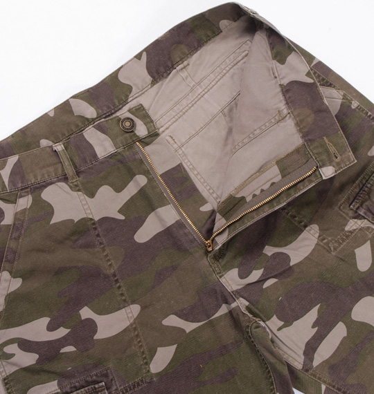 Mc.S.P カーゴパンツ カーキ系(カモフラ柄)