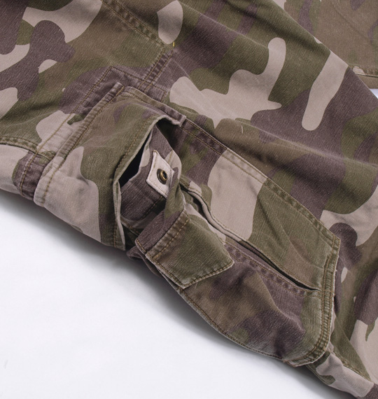 Mc.S.P カーゴパンツ カーキ系(カモフラ柄)
