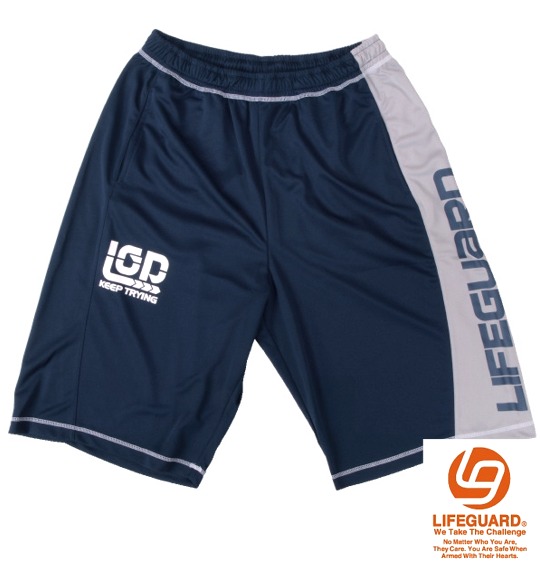 LIFE GUARD イージーハーフパンツ ネイビー
