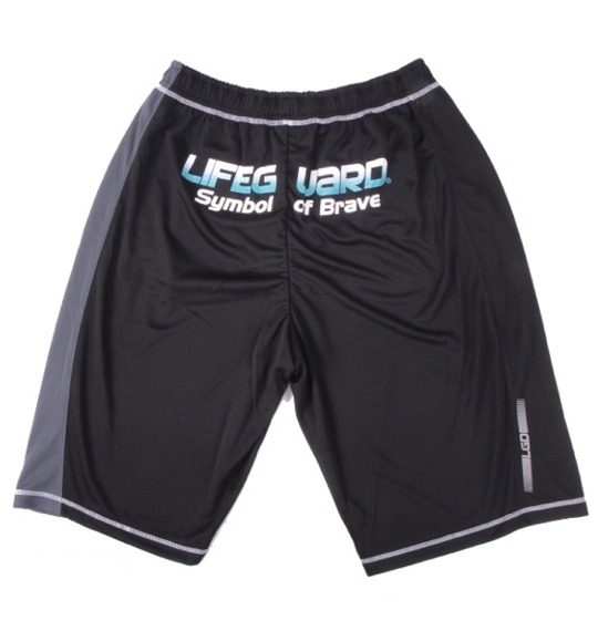 LIFE GUARD イージーハーフパンツ ブラック