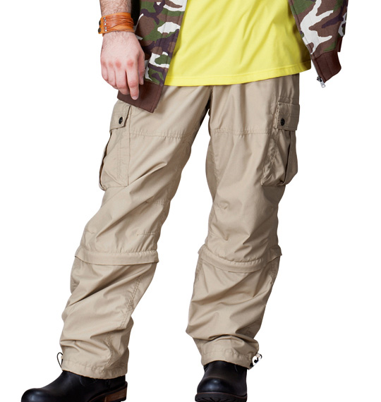 OUTDOOR PRODUCTS 2WAYイージーカーゴパンツ ベージュ