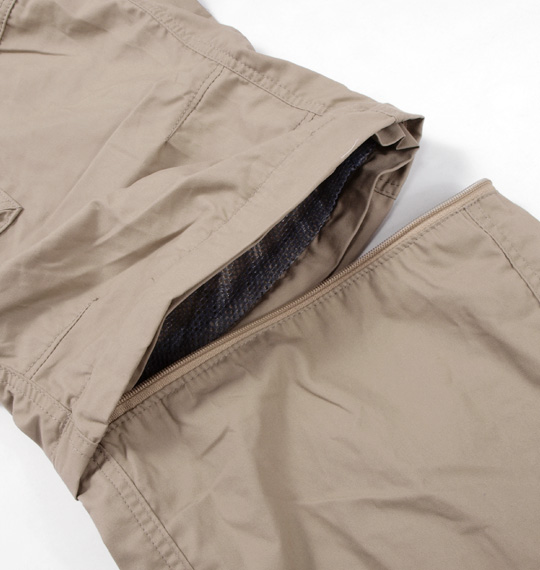 OUTDOOR PRODUCTS 2WAYイージーカーゴパンツ ベージュ