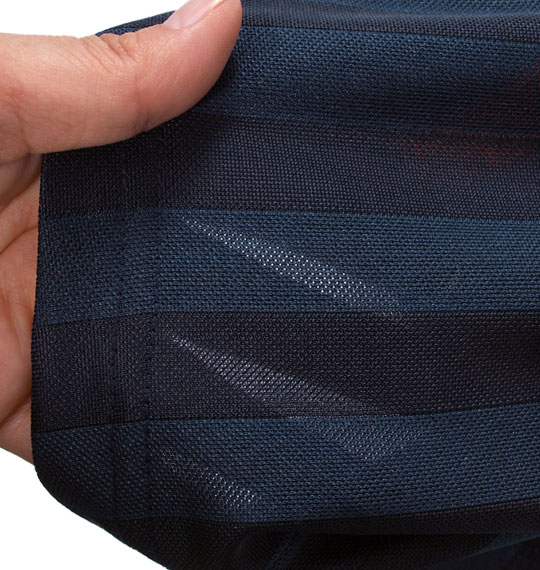 Mc.S.P ジャージ六分丈パンツ ネイビー×グリーン