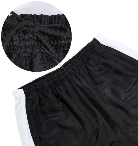 Mc.S.P ジャージ六分丈パンツ ブラック×ホワイト