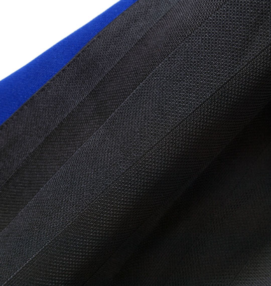 Mc.S.P ジャージ六分丈パンツ ブラック×ブルー